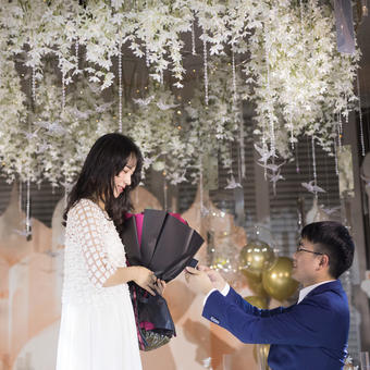 台北天台求婚派对布置图片，台北天台求婚派对布置案例图