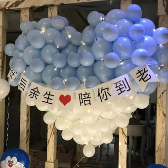 建鄴生日現場(chǎng)布置圖片