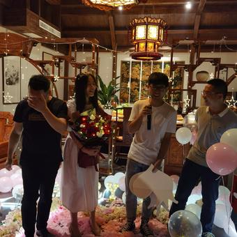 春節布置生日配圖