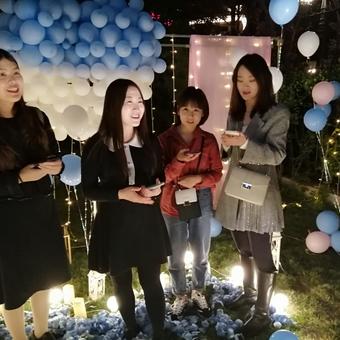 公司員工生日會(huì )布置現場(chǎng)圖片