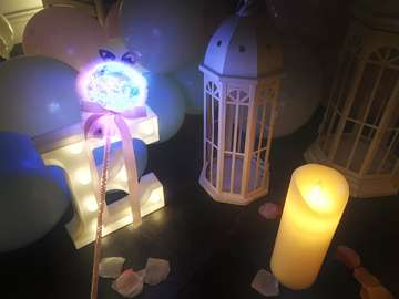 寶寶百天生日現場(chǎng)布置圖片