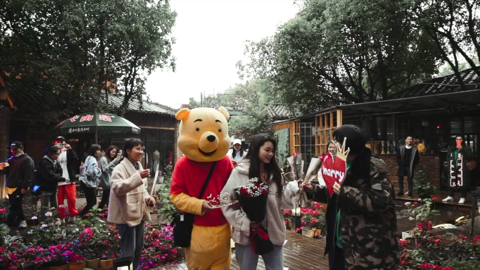 HI現場(chǎng)布置生日圖片