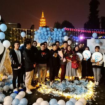 集體生日場(chǎng)地布置圖片