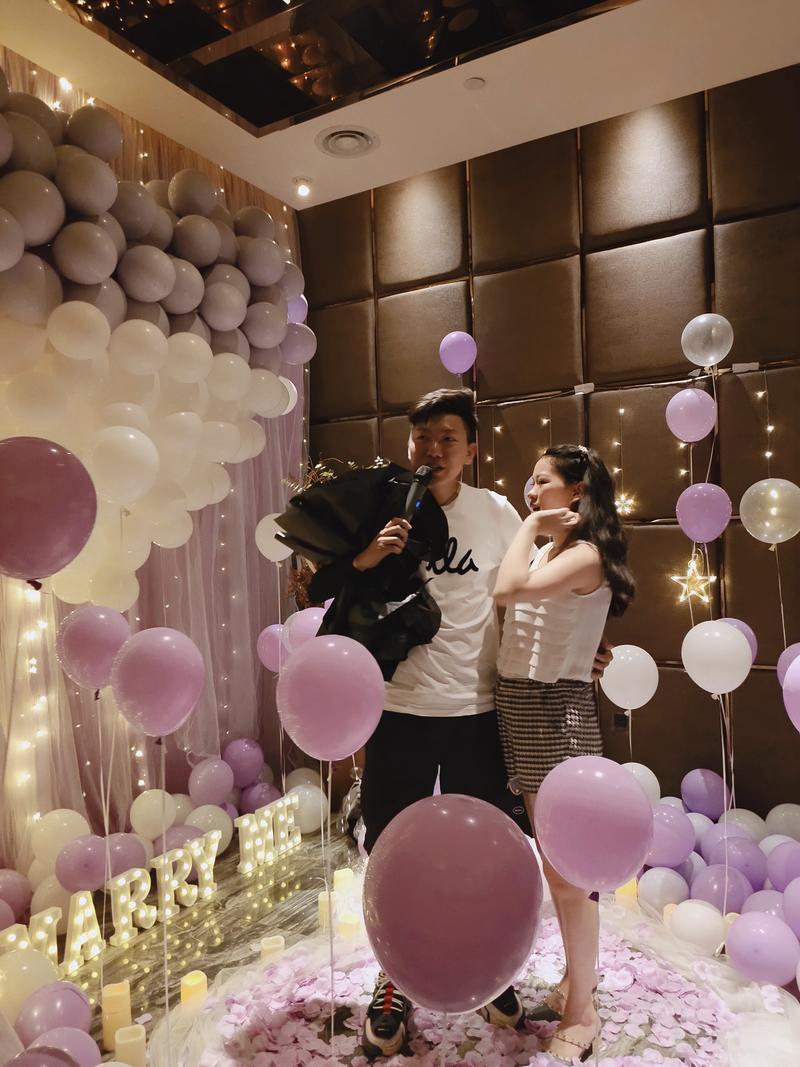 成都小型生日現場(chǎng)布置圖片