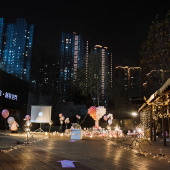 公司生日會(huì )布置現場(chǎng)圖片