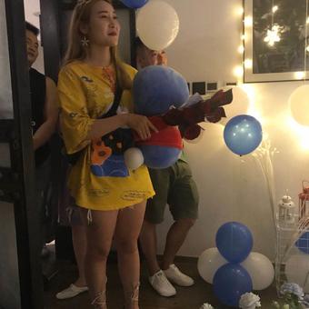 台北民宿生日派对气球布置图片，台北民宿生日派对气球布置效果图