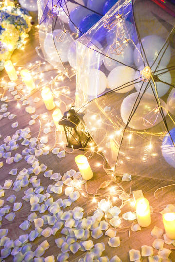 抖音生日場(chǎng)地布置圖片