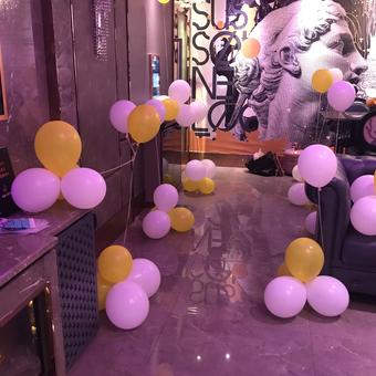 大型宴會(huì )生日派對布置圖片