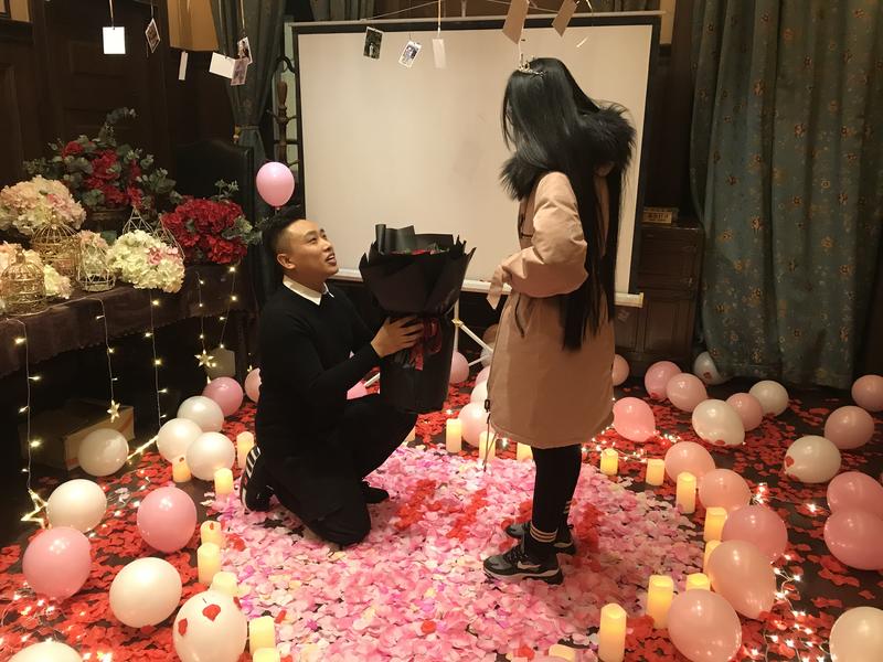 包間生日現場(chǎng)布置效果圖