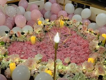 寶寶生日宴會(huì )在家現場(chǎng)布置圖片