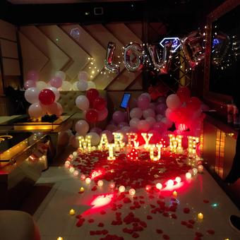房間生日晚會(huì )布置圖片
