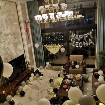 創(chuàng  )意員工生日場(chǎng)景布置圖