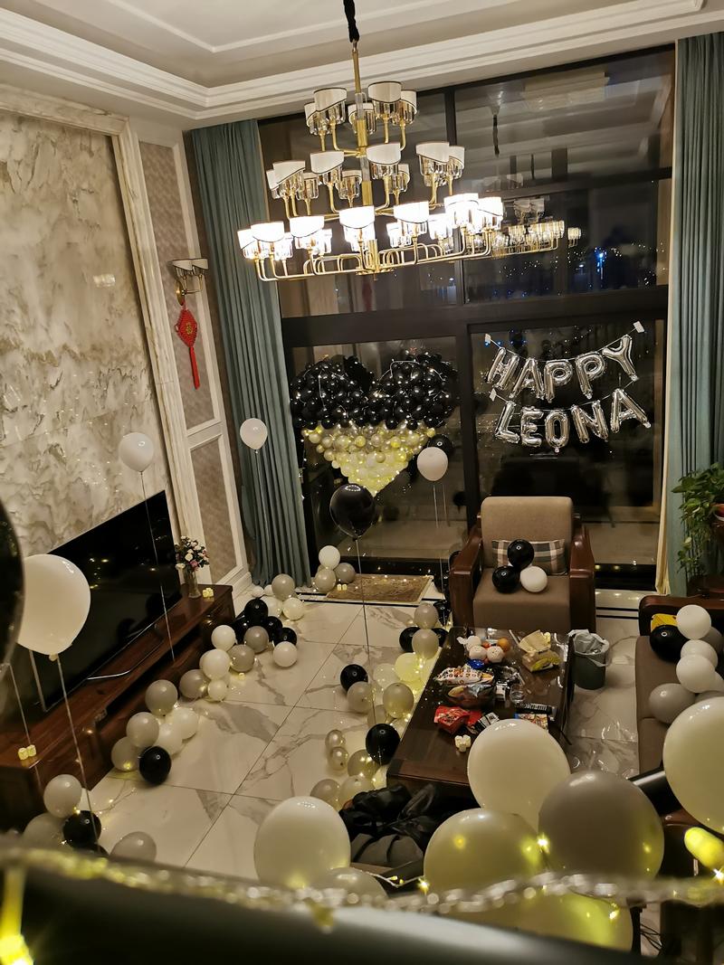 創(chuàng  )意員工生日場(chǎng)景布置圖