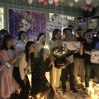 公司生日會(huì )會(huì )場(chǎng)布置圖