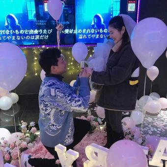 簡(jiǎn)單氣球生日布置圖片