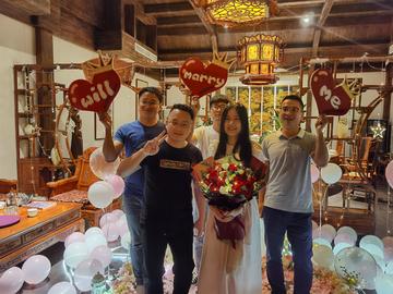 寶寶酒店生日現場(chǎng)布置圖片