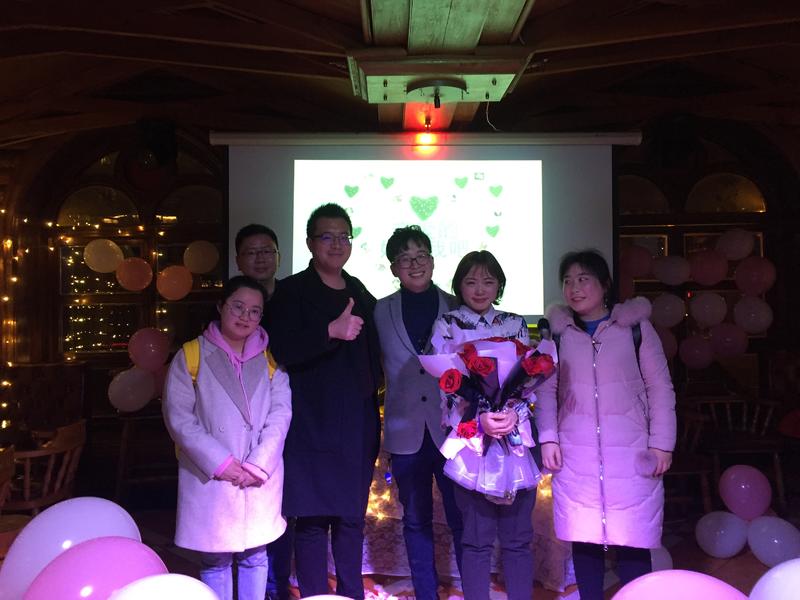 都市現場(chǎng)布置生日圖片