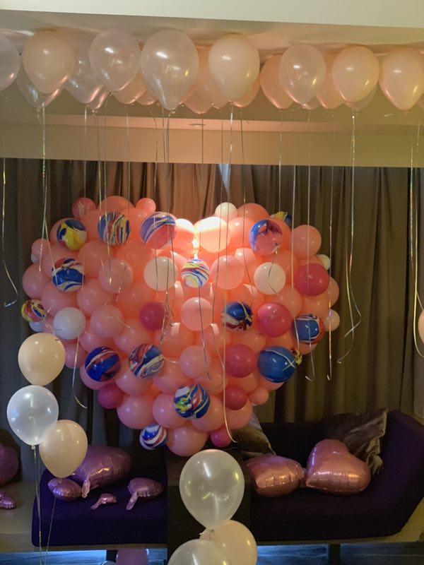 台北室内成人生日派对布置图片，台北室内成人生日派对布置案例图