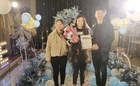 甜蜜水彩色花童礼服_婚纱礼服