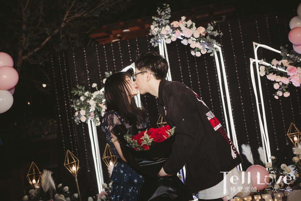 天津向女友求婚图片大全