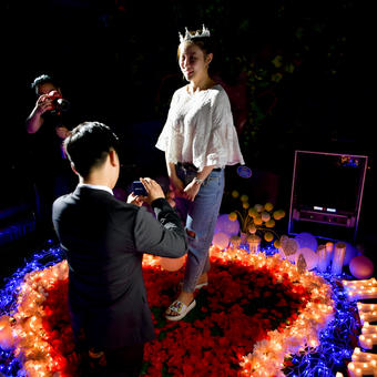 男神跟女神表白图片大全_男神跟女神表白效果图 - tell love浪漫策划